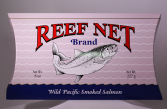 Reef Net wilf pacific smoked salmon boxed