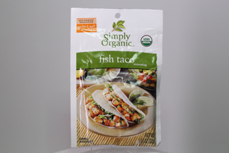 Simply Organic Fish Taco seasoning